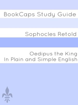 cover image of Oedipus the King In Plain and Simple English